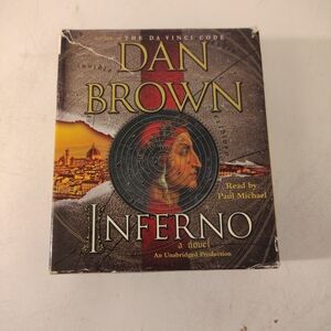 Dan Brown Inferno Audiobook CD - Multicolor